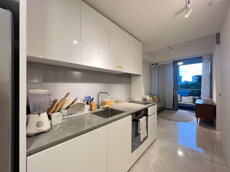 Amber Park, 14 Amber Gardens, 1 Bedroom, 484 sqft, Condominium For Rent, by Gary Lee, 500216358 - Kitchen - PropertyGuru.com.sg