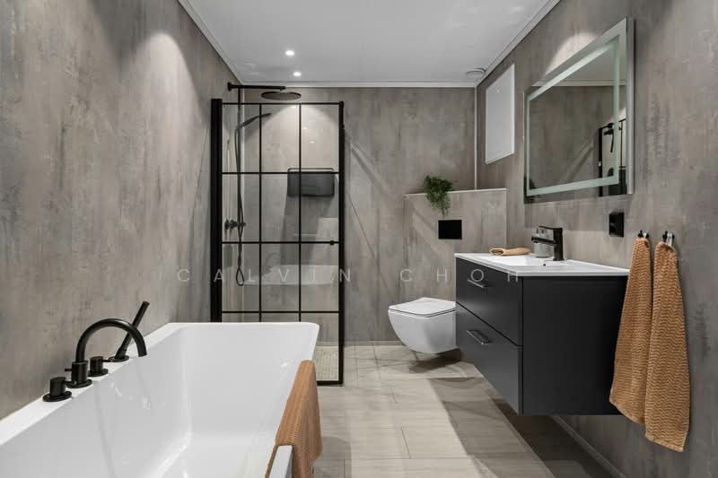 D15, Brand New, Auspicious Number,I-Terrace, 3 Sty with Mezzanine and Attic, Near MRT and Malls, , 7 Bedrooms, 5,800 sqft, Terraced House For Sale, by Calvin Choh, 500216364 - Bathroom - PropertyGuru.com.sg
