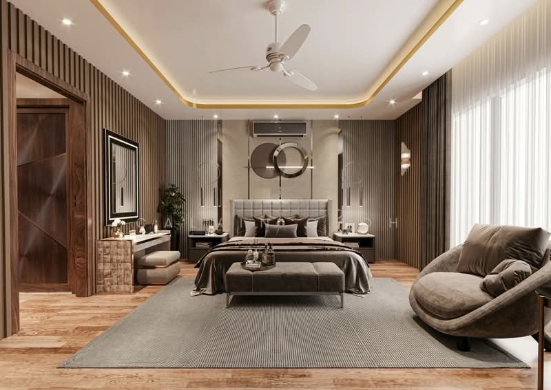 D15, Brand New, Auspicious Number,I-Terrace, 3 Sty with Mezzanine and Attic, Near MRT and Malls, , 7 Bedrooms, 5,800 sqft, Terraced House For Sale, by Calvin Choh, 500216364 - Bedroom - PropertyGuru.com.sg
