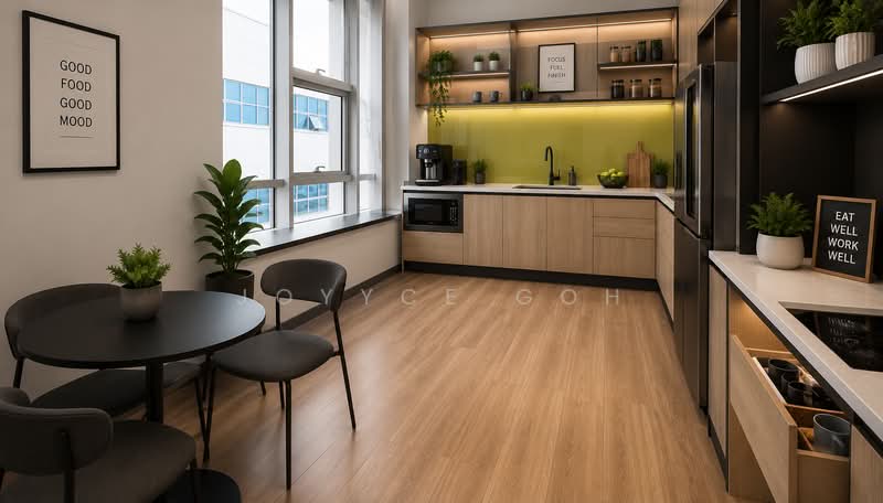 Pandan Loop Office, , 2,562 sqft, Office For Rent, by Joyyce Goh, 500216373 - Pantry  - CommercialGuru.com.sg