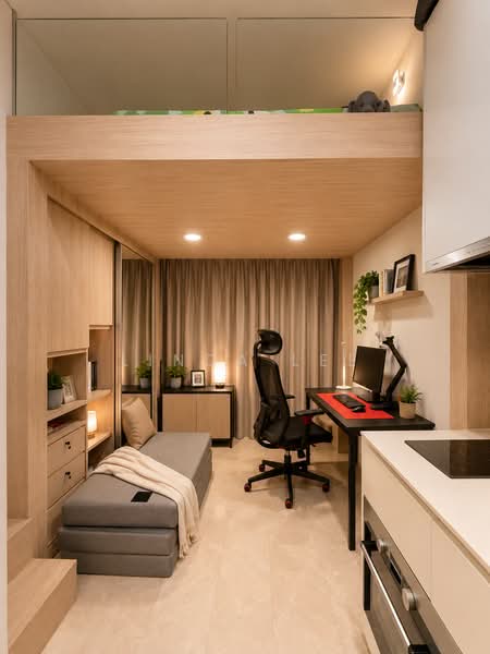 City Gate, 371 Beach Road, Studio, 250 sqft, Apartment For Rent, by Linda Lee, 500216374 - Study - PropertyGuru.com.sg