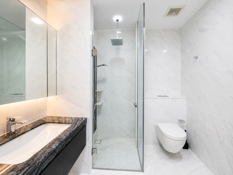 Marina One Residences, 21 Marina Way, 1 Bedroom, 743 sqft, Condominium For Rent, by Nathanael Lok 陸義恩, 500216389 - Bathroom - PropertyGuru.com.sg