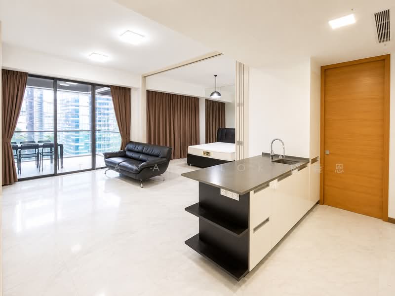 Marina One Residences, 21 Marina Way, 1 Bedroom, 743 sqft, Condominium For Rent, by Nathanael Lok 陸義恩, 500216389 - Living Room - PropertyGuru.com.sg