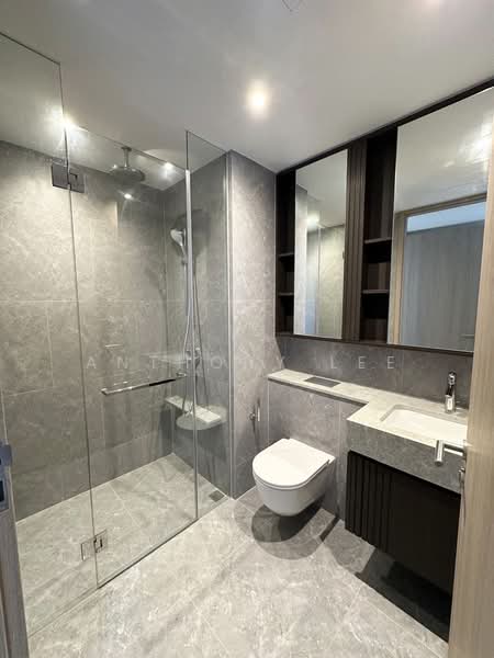 KI Residences At Brookvale, 12 Brookvale Drive, 3 Bedrooms, 980 sqft, Condominium For Rent, by Anthony Lee, 500216396 - Bathroom - PropertyGuru.com.sg