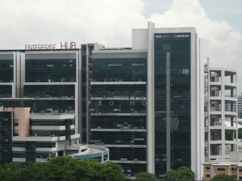 Enterprise Hub, 48 Toh Guan Road East, 4,026 sqft, Factory / Workshop (B2) For Rent, by Peg Ho, 500216414 - Exterior - CommercialGuru.com.sg