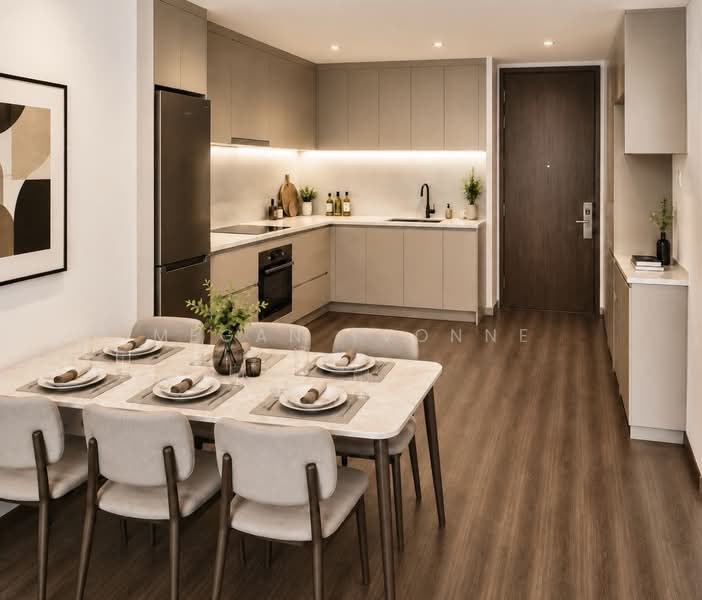 Lentor Mansion, 56 Lentor Gardens, 2 Bedrooms, 657 sqft, Condominium For Sale, by Megan Yvonne, 500216431 - Kitchen - PropertyGuru.com.sg