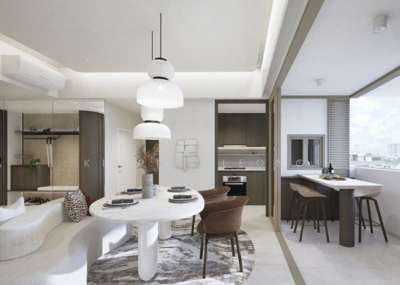 Kovan Freehold Just TOP - Cheapest 3 Bedroom - $20XX PSF, Jansen Road, 3 Bedrooms, 1,025 sqft, Condominium For Sale, by Klarris Leong, 500216436 - Dining Room - PropertyGuru.com.sg