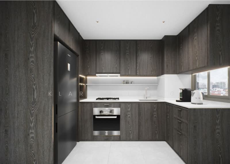 Kovan Freehold Just TOP - Cheapest 3 Bedroom - $20XX PSF, Jansen Road, 3 Bedrooms, 1,025 sqft, Condominium For Sale, by Klarris Leong, 500216436 - Kitchen - PropertyGuru.com.sg