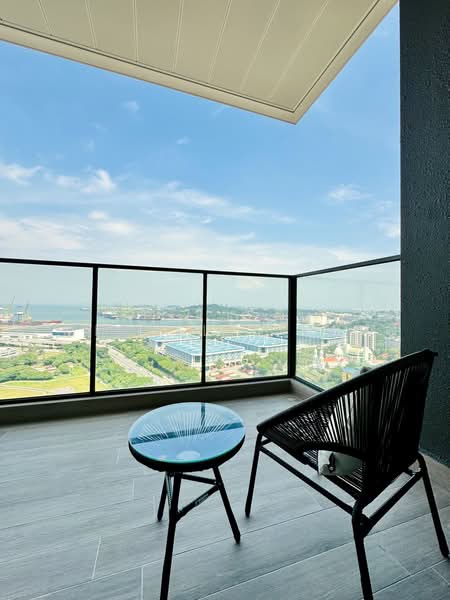 Avenue South Residence, 1 Silat Avenue, 1 Bedroom, 527 sqft, Condominium For Rent, by Michelle Yow, 500216450 - Balcony - PropertyGuru.com.sg