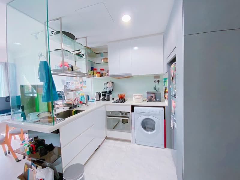 Euhabitat, 202 Jalan Eunos, 1 Bedroom, 538 sqft, Condominium For Rent, by Harry Ng, 500216452 - Kitchen - PropertyGuru.com.sg