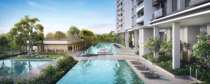 Bloomsbury Residences, 61 Media Circle, 2 Bedrooms, 678 sqft, Apartment For Sale, by Perry Siow, 500216480 - Exterior - PropertyGuru.com.sg