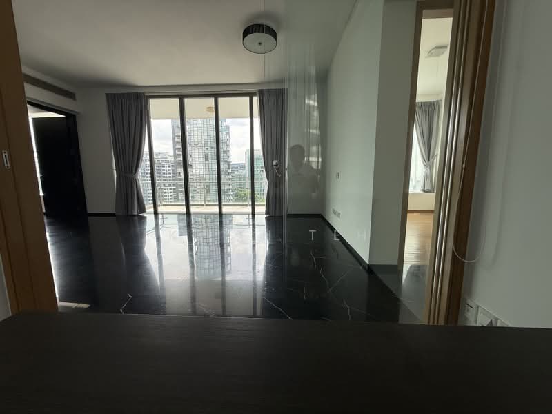 Helios Residences, 15 Cairnhill Circle, 3 Bedrooms, 1,281 sqft, Condominium For Rent, by Keith Teh, 500216481 - Living Room - PropertyGuru.com.sg