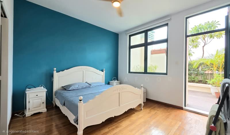 Laguna 88, 44 Eastwood Road, 4 Bedrooms, 2,368 sqft, Condominium For Sale, by Halim Gafoor, 500216495 - Huge Master Bedroom with garden - PropertyGuru.com.sg
