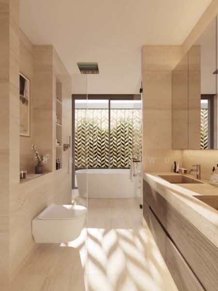 Rarely Available at Berrima Road! - Brand New Bungalow Dunearn Road, Berrima Road / Camborne Road / Trevose Crescent, 6 Bedrooms, 9,461 sqft, Bungalow House For Sale, by Bernard Wu, 500216503 - Bathroom - PropertyGuru.com.sg