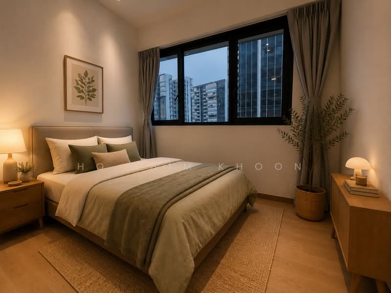 The Florence Residences, 87 Hougang Avenue 2, 2 Bedrooms, 667 sqft, Condominium For Sale, by Ho Ghim Khoon, 500216514 - Bedroom - PropertyGuru.com.sg