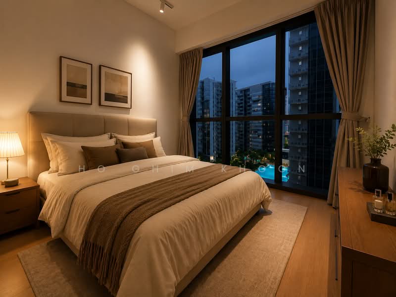 The Florence Residences, 87 Hougang Avenue 2, 2 Bedrooms, 667 sqft, Condominium For Sale, by Ho Ghim Khoon, 500216514 - Bedroom - PropertyGuru.com.sg