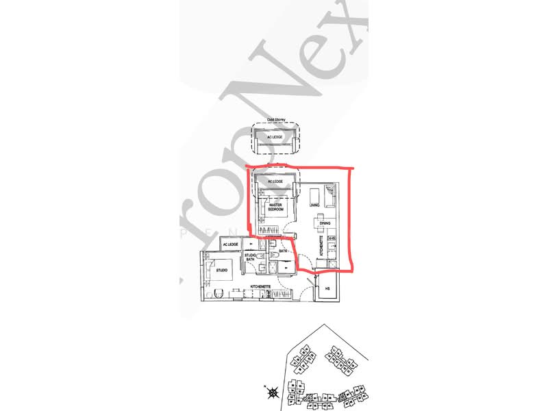 The Hillford, 178 Jln Jurong Kechil, 1 Bedroom, 420 sqft, Condominium For Rent, by Penny Li, 500216553 - PropertyGuru.com.sg