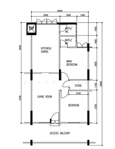 578 Ang Mo Kio Avenue 10, 578 Ang Mo Kio Avenue 10, 2 Bedrooms, 721 sqft, HDB Flat For Sale, by Clara Lian, 500216572 - PropertyGuru.com.sg