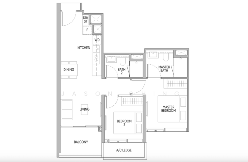 Union Square Residences, 28 Havelock Road,, 2 Bedrooms, 710 sqft, Condominium For Sale, by Jason Ching, 500216587 - PropertyGuru.com.sg
