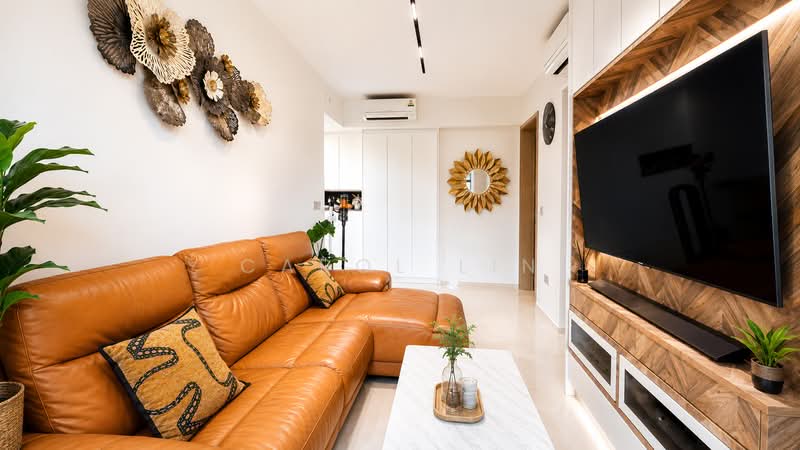 Dairy Farm Residences, 10 Dairy Farm Lane, 3 Bedrooms, 915 sqft, Condominium For Sale, by Carol Lin, 500216588 - Living Room - PropertyGuru.com.sg
