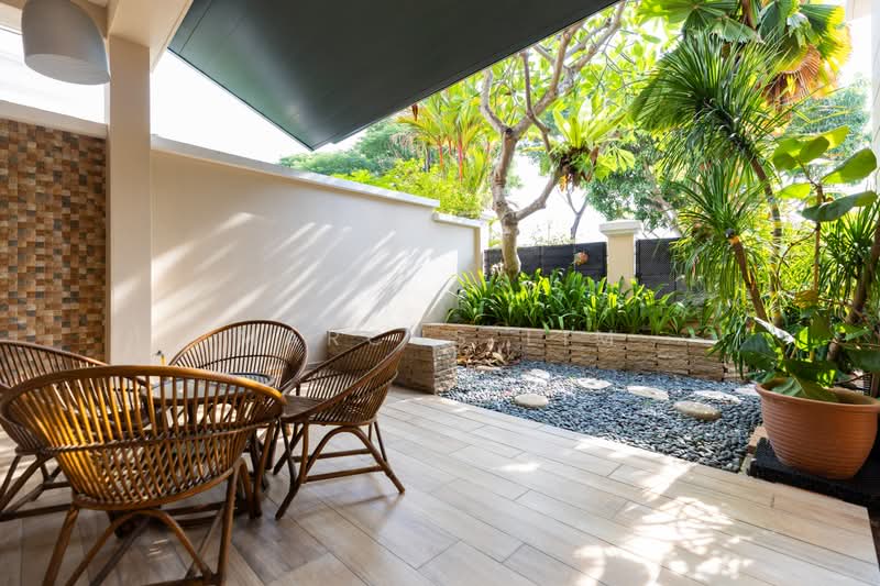 Rare 3-Storey Terrace with Unblocked Greenery Views Inter-Terrace For Sale, , 5 Bedrooms, 4,310 sqft, Terraced House For Sale, by Marcus Lim, 500216590 - Garden - PropertyGuru.com.sg