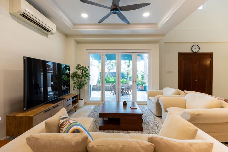 Rare 3-Storey Terrace with Unblocked Greenery Views Inter-Terrace For Sale, , 5 Bedrooms, 4,310 sqft, Terraced House For Sale, by Marcus Lim, 500216590 - Living Room - PropertyGuru.com.sg