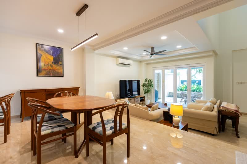 Rare 3-Storey Terrace with Unblocked Greenery Views Inter-Terrace For Sale, , 5 Bedrooms, 4,310 sqft, Terraced House For Sale, by Marcus Lim, 500216590 - Living Room - PropertyGuru.com.sg