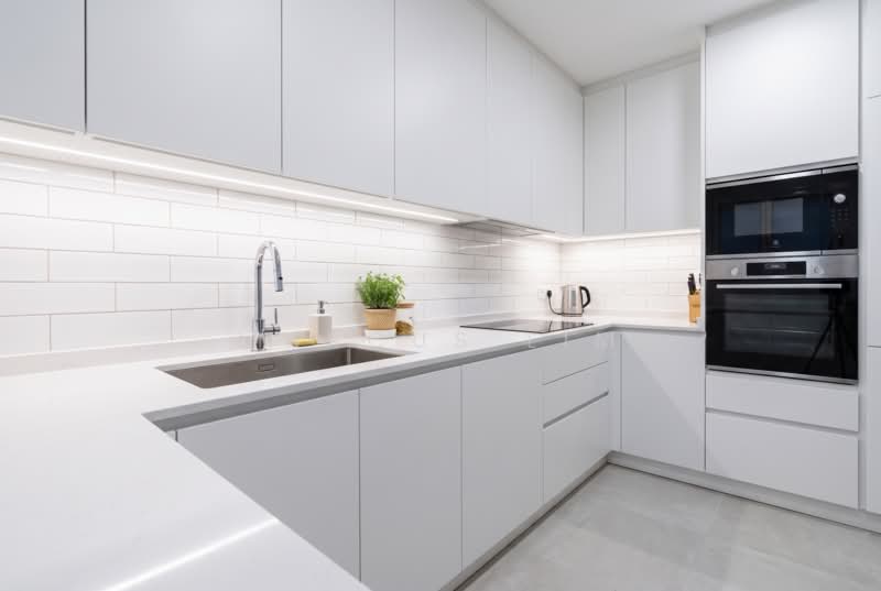 Rare 3-Storey Terrace with Unblocked Greenery Views Inter-Terrace For Sale, , 5 Bedrooms, 4,310 sqft, Terraced House For Sale, by Marcus Lim, 500216590 - Kitchen - PropertyGuru.com.sg