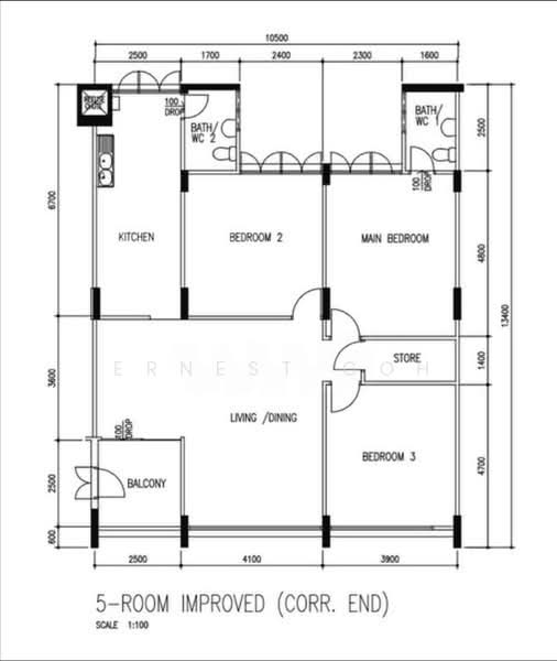 322 Woodlands Street 32, 322 Woodlands Street 32, 3 Bedrooms, 1,313 sqft, HDB Flat For Sale, by Ernest Goh, 500216600 - PropertyGuru.com.sg