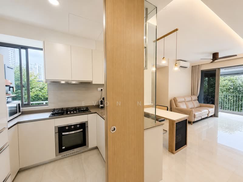 High Park Residences, 29 Fernvale Road, 3 Bedrooms, 872 sqft, Condominium For Rent, by Evon Ng, 500216602 - Kitchen - PropertyGuru.com.sg