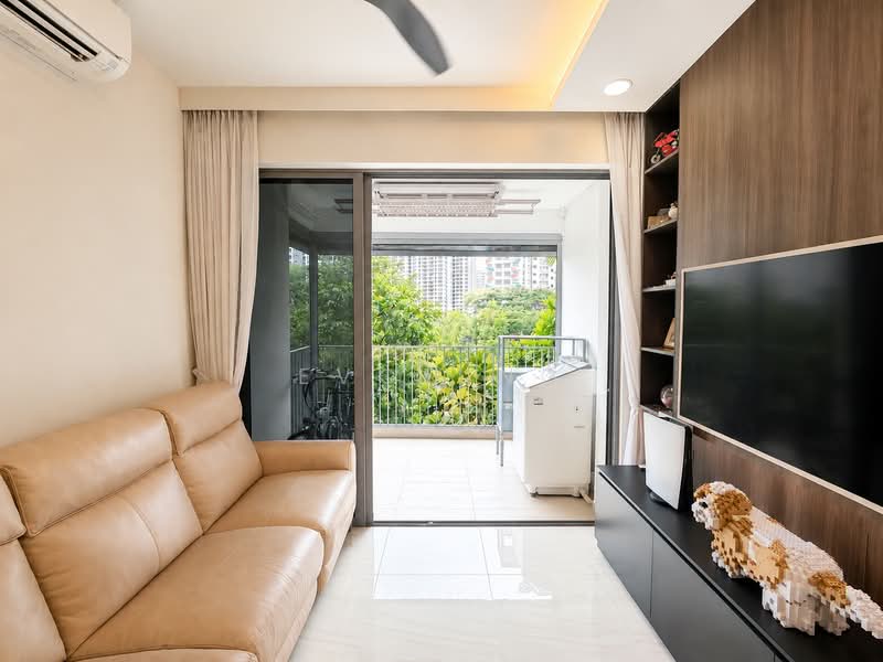 High Park Residences, 29 Fernvale Road, 3 Bedrooms, 872 sqft, Condominium For Rent, by Evon Ng, 500216602 - Living Room - PropertyGuru.com.sg