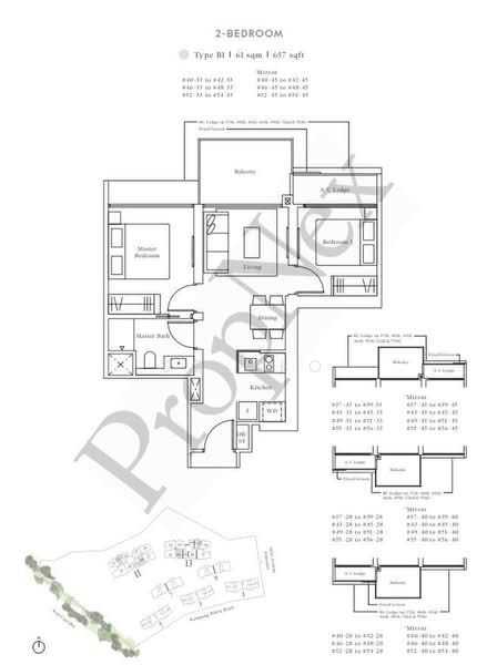 Avenue South Residence, 1 Silat Avenue, 2 Bedrooms, 657 sqft, Condominium For Sale, by SQ Yeo, 500216603 - PropertyGuru.com.sg
