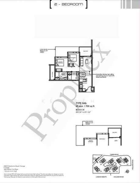 Leedon Green, 34 Leedon Heights, 2 Bedrooms, 700 sqft, Condominium For Sale, by Ken Peh, 500216606 - PropertyGuru.com.sg