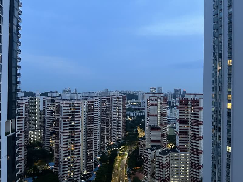 Ascentia Sky, 3 Alexandra View, 2 Bedrooms, 1,012 sqft, Apartment For Sale, by Marissa Soh, 500216607 - View from Balcony South Facing  - PropertyGuru.com.sg