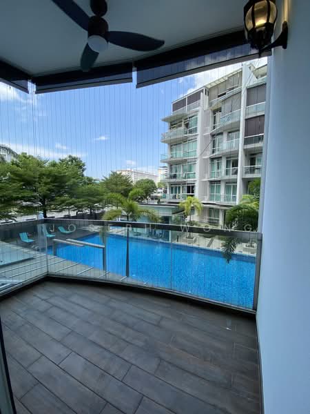 Naung Residence, 1 Jalan Naung, 1 Bedroom, 538 sqft, Apartment For Rent, by Joseph Wong, 500216612 - Balcony - PropertyGuru.com.sg