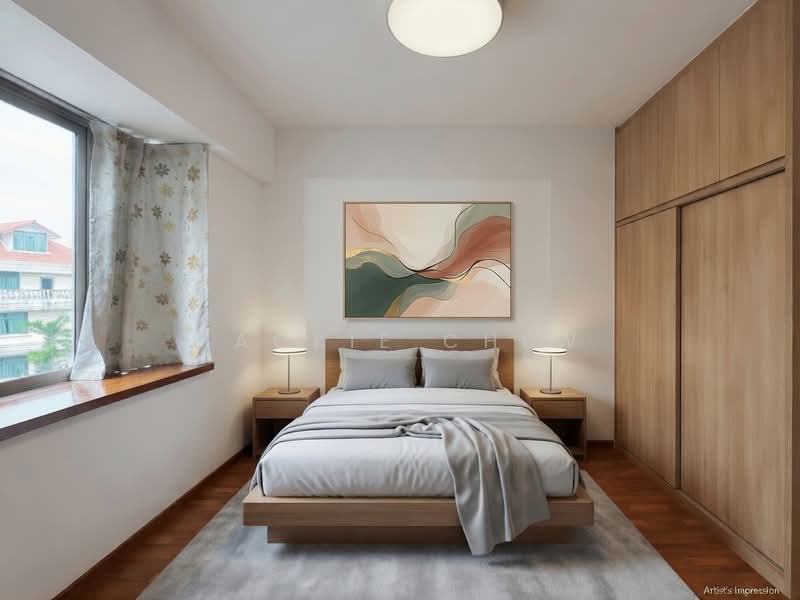 Palm Grove Condo, 19 Palm Grove Avenue, 3 Bedrooms, 1,281 sqft, Condominium For Sale, by Jackie Chew, 500216638 - Bedroom - PropertyGuru.com.sg