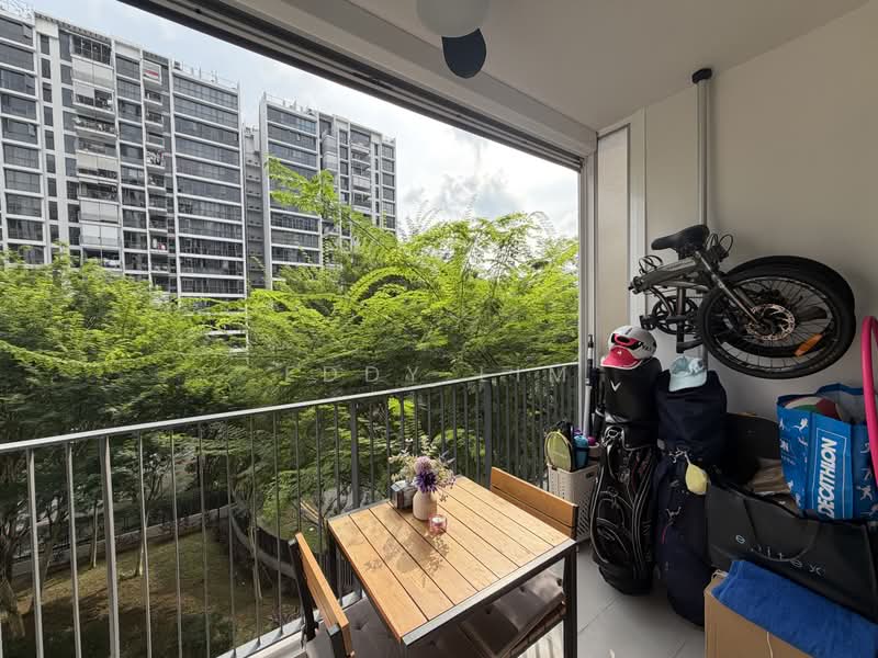 Ecopolitan, 128 Punggol Walk, 3 Bedrooms, 893 sqft, Executive Condominium For Sale, by Eddy Lim, 500216645 - Balcony - PropertyGuru.com.sg