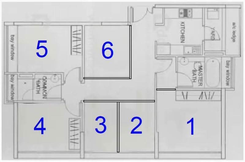 D'Gallery, 15 Jalan Masjid, Eunos / Geylang / Paya Lebar, Room Rental, 140 sqft, Apartment For Rent, by Derek Soh, 500216680 - PropertyGuru.com.sg