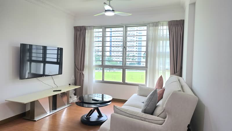 473C Upper Serangoon Crescent, 473C Upper Serangoon Crescent, 3 Bedrooms, 1,001 sqft, HDB Flat For Rent, by Alvin Lee, 500216710 - Living Room - PropertyGuru.com.sg