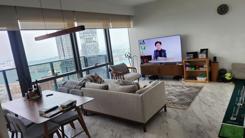 Wallich Residence, 3 Wallich Street, 3 Bedrooms, 1,313 sqft, Condominium For Rent, by Lyn Kwan, 500216715 - Living Room - PropertyGuru.com.sg