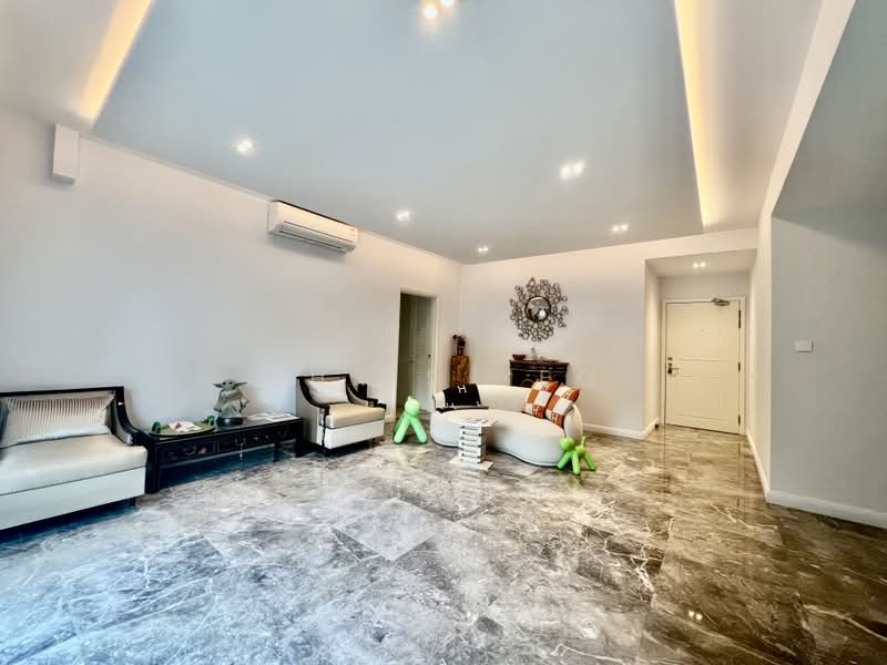 Sommerville Grandeur, 1 Farrer Drive, 2 Bedrooms, 1,195 sqft, Condominium For Rent, by Chris Yeo, 500216792 - Living Room - PropertyGuru.com.sg