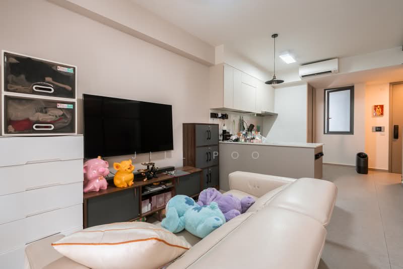 Riversails, 2 Upper Serangoon Crescent, 1 Bedroom, 517 sqft, Condominium For Sale, by Jill Poo, 500216810 - Living Room - PropertyGuru.com.sg