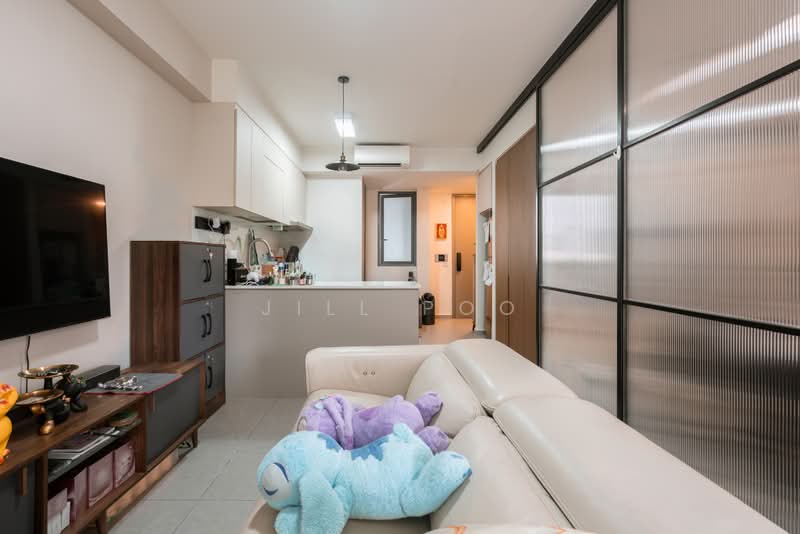Riversails, 2 Upper Serangoon Crescent, 1 Bedroom, 517 sqft, Condominium For Sale, by Jill Poo, 500216810 - Living Room - PropertyGuru.com.sg