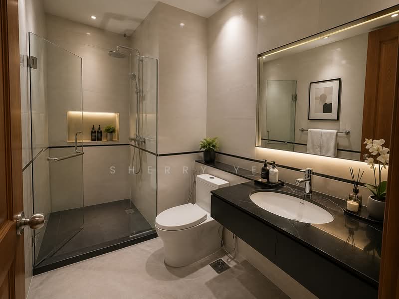 Pemimpin Corner Terrace landed home, Ang Mo Kio / Bishan / Thomson, 6 Bedrooms, 3,300 sqft, Semi-Detached House For Sale, by Sherry Yeo, 500216823 - Bathroom - PropertyGuru.com.sg