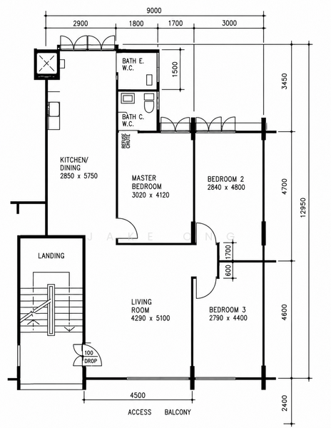 640 Ang Mo Kio Avenue 6, 640 Ang Mo Kio Avenue 6, 3 Bedrooms, 980 sqft, HDB Flat For Sale, by Jake Ong, 500216828 - PropertyGuru.com.sg