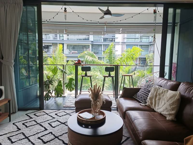 Hedges Park Condominium, 83 Flora Drive, 2 Bedrooms, 797 sqft, Condominium For Rent, by Able S.K Toh, 500216832 - Living Room - PropertyGuru.com.sg