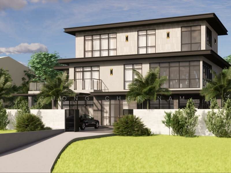 ORIGINAL FRANKEL SINGLE STOREY BUNGALOW FOR REBUILD, FRANKEL BUNGALOW ZONE, 4 Bedrooms, 2,500 sqft, Detached House For Sale, by Chong Chen Nam, 500216839 - Artist Impression for Brand New House - PropertyGuru.com.sg