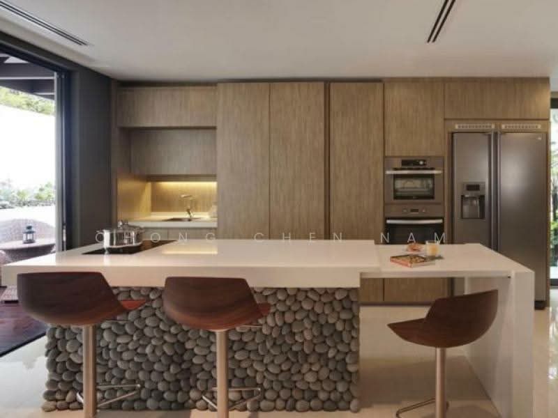 CONTEMPORARY BALINESE FRANKEL BUNGALOW. NEAR MRT. WIDE FRONTAGE, FRANKEL BUNGALOW ZONE, SIGLAP AVE, SIGLAP PLAIN, FRANKEL DRIVE, 5 Bedrooms, 4,600 sqft, Detached House For Sale, by Chong Chen Nam, 500216842 - Kitchen - PropertyGuru.com.sg