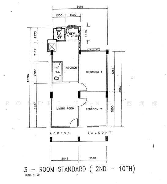 34 Jalan Bahagia, 34 Jalan Bahagia, 2 Bedrooms, 603 sqft, HDB Flat For Sale, by Robert Peng 彭润标, 500216848 - PropertyGuru.com.sg