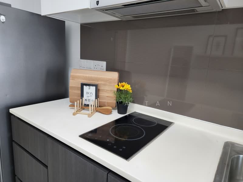 Esparina Residences, 117 Compassvale Bow, Studio, 400 sqft, Executive Condominium For Rent, by Fidelia Tan, 500216880 - Kitchenette - PropertyGuru.com.sg
